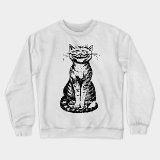 Smiling Cat Crewneck Sweatshirt